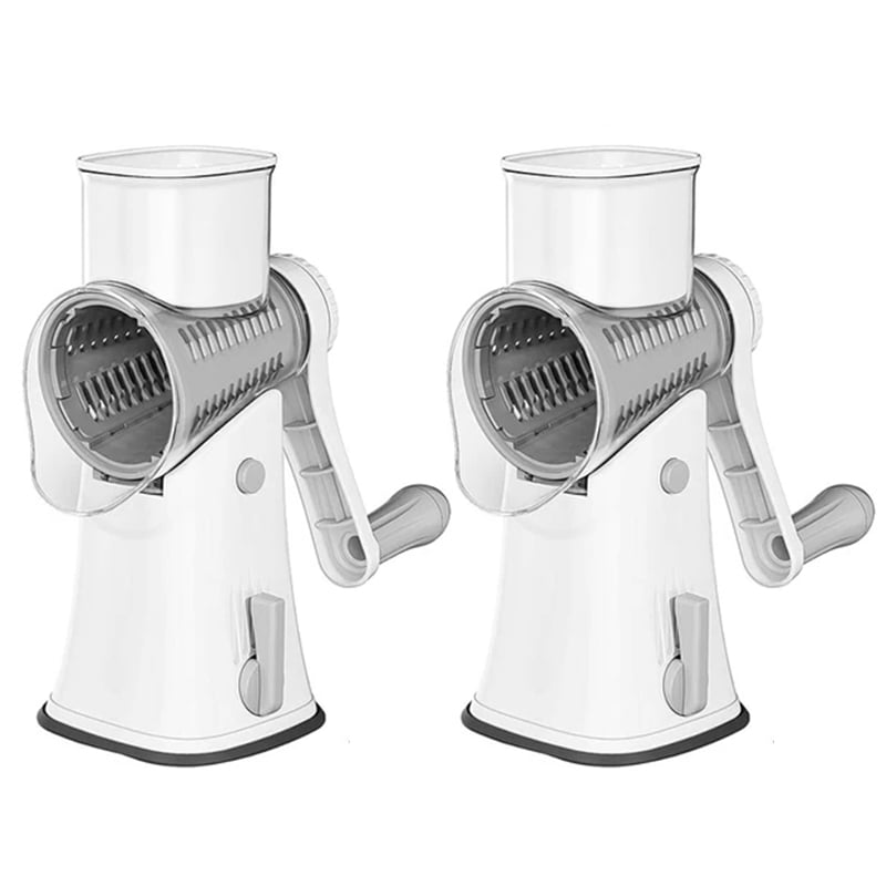 Lisslune | 5-in-1 Rotating Cheese Slicer and Grater