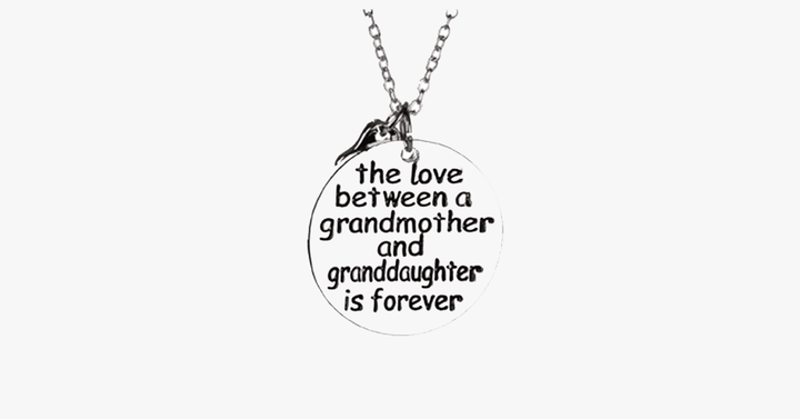 Lisslune | The love between a grandmother and granddaughter is forever necklace