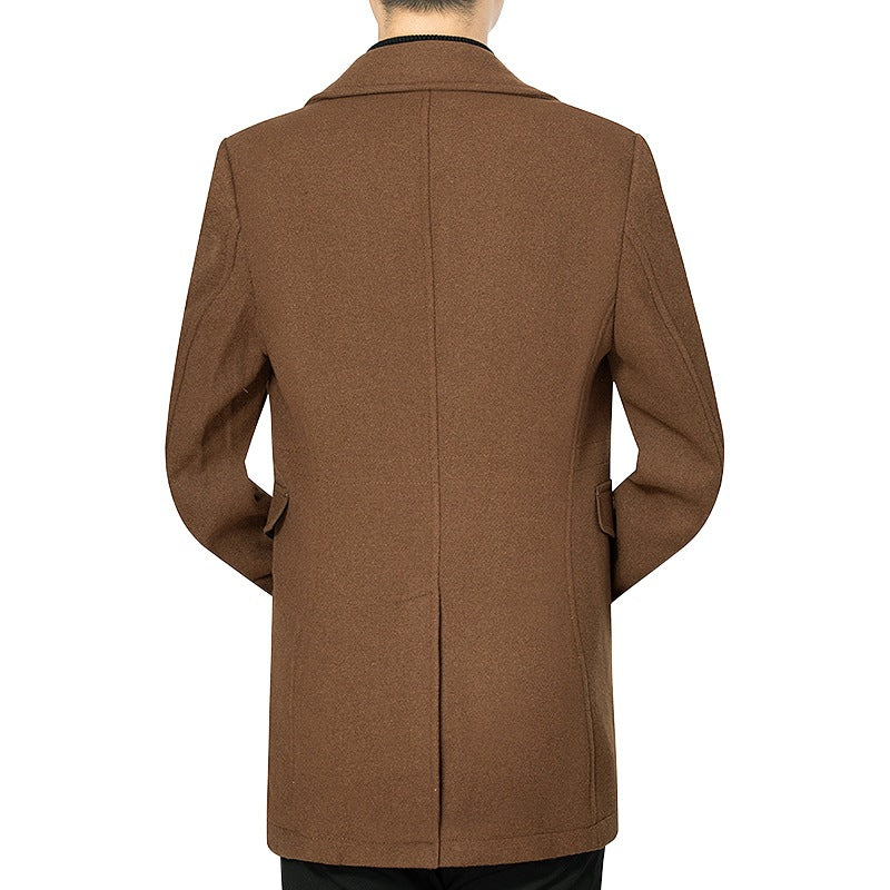 Man Elegant Coat with Modern Design Lisslune