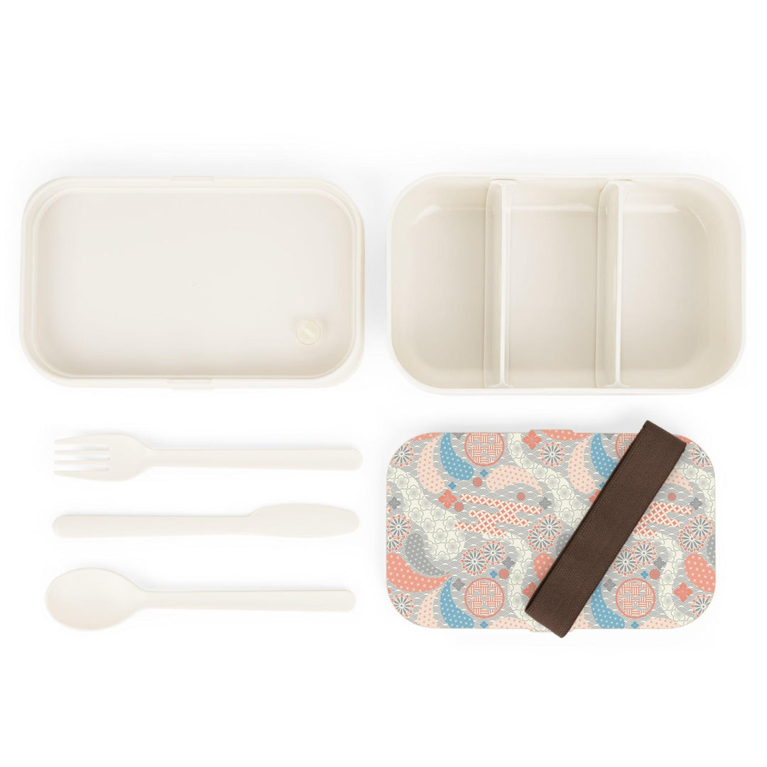 Lisslune | Customizable elegant Japanese bento lunchbox with stylish wooden lid - Transform your lunch experience