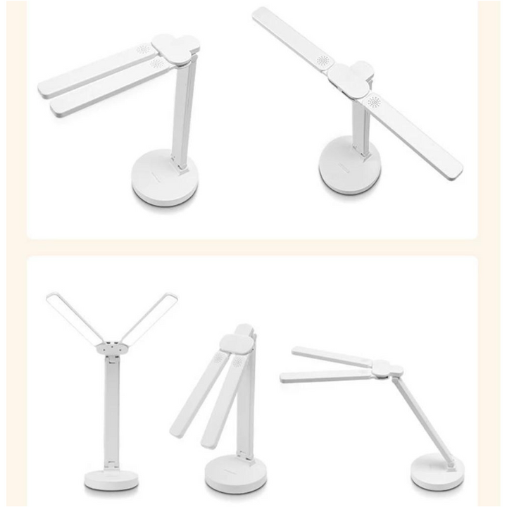 Lisslune | Adjustable Reading Lamp - Rechargeable Dimmable with Phone Table
