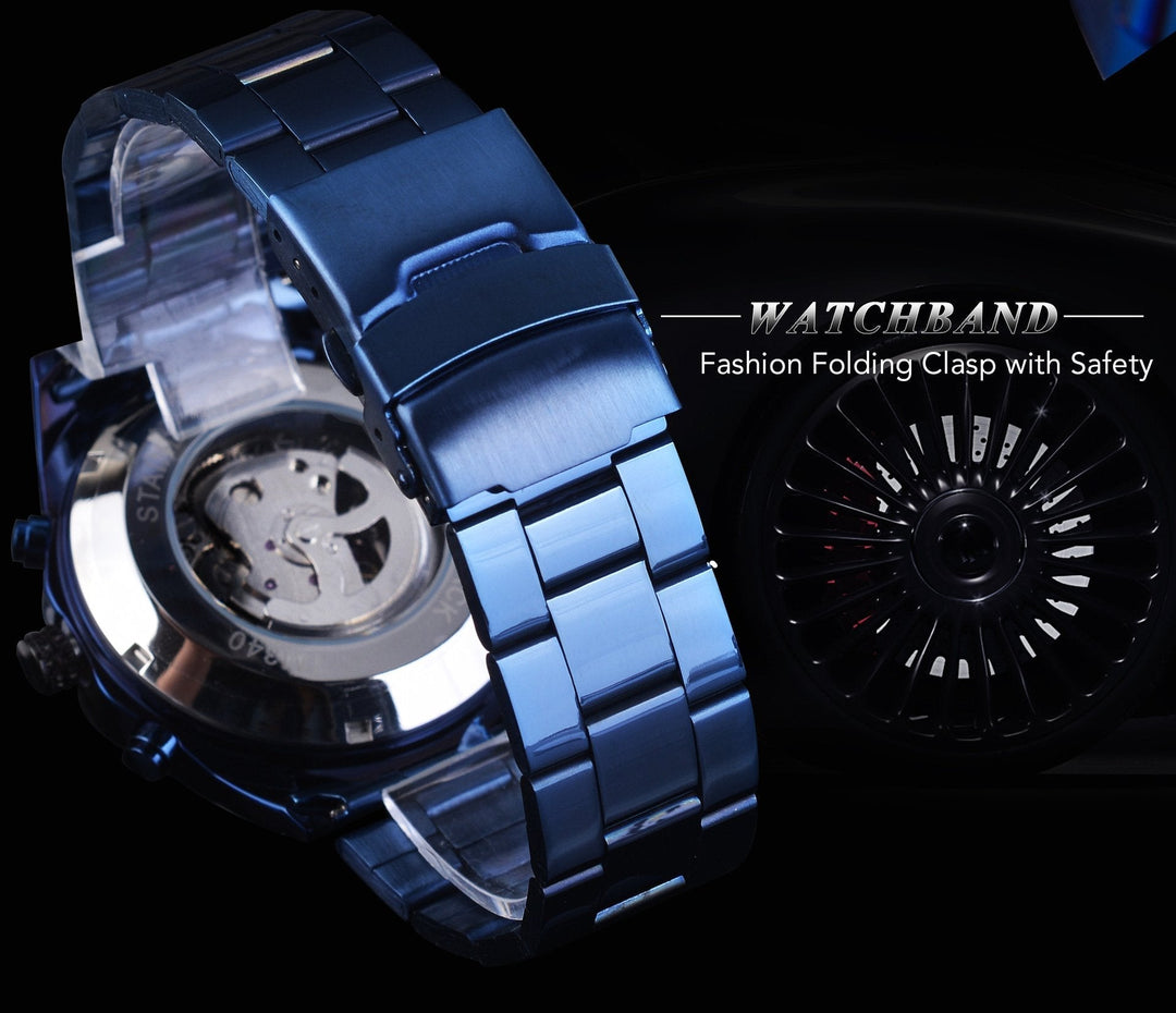 Lisslune | Men's Skeleton Watch