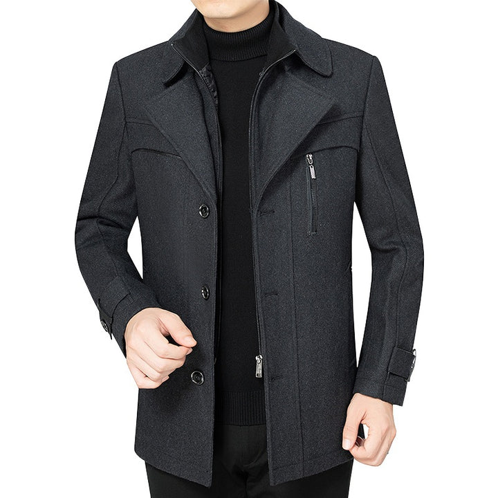 Men's casual jacket with stylish details Lisslune