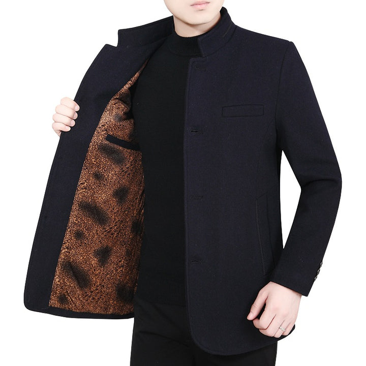 Men's elegant jacket made of padded fabric with lining Lisslune