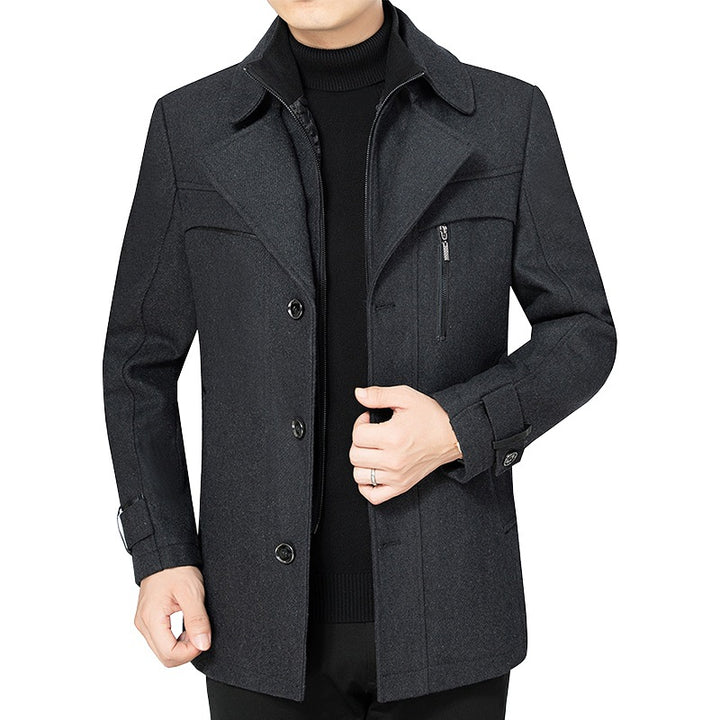 Men's casual jacket with stylish details Lisslune