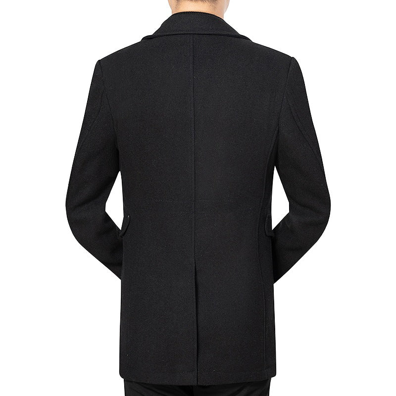 Man Elegant Coat with Modern Design Lisslune