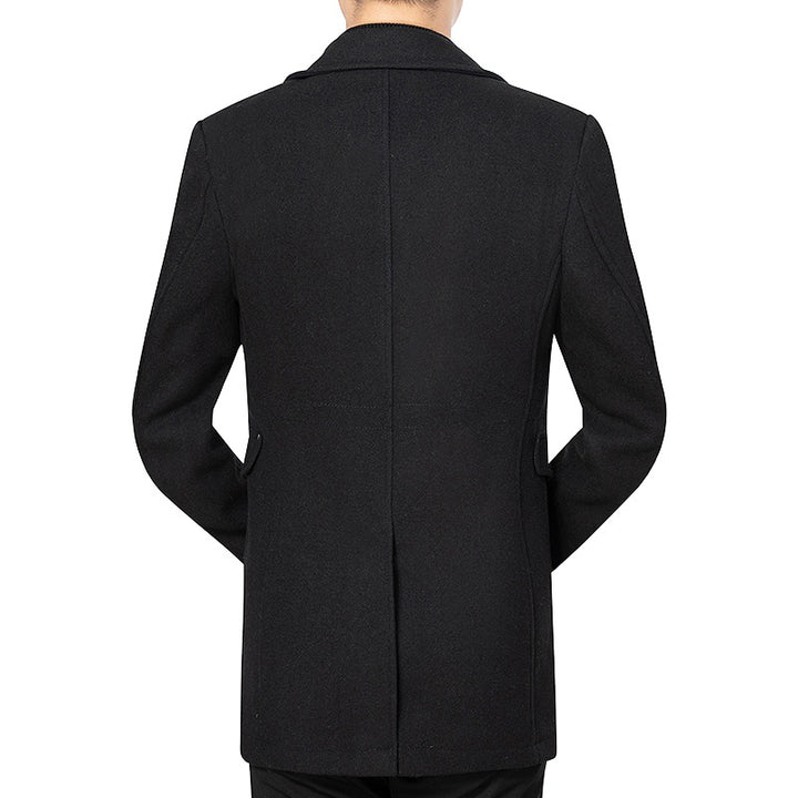 Man Elegant Coat with Modern Design Lisslune