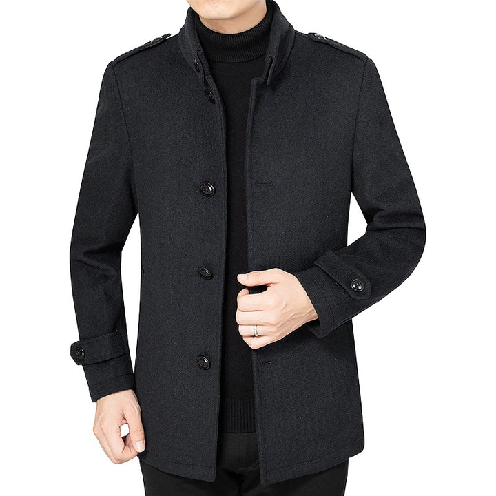 Men's elegant jacket with high collar Lisslune
