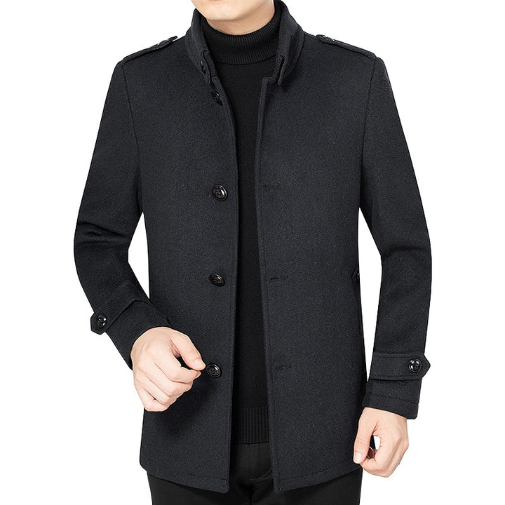 Men's elegant jacket with high collar Lisslune