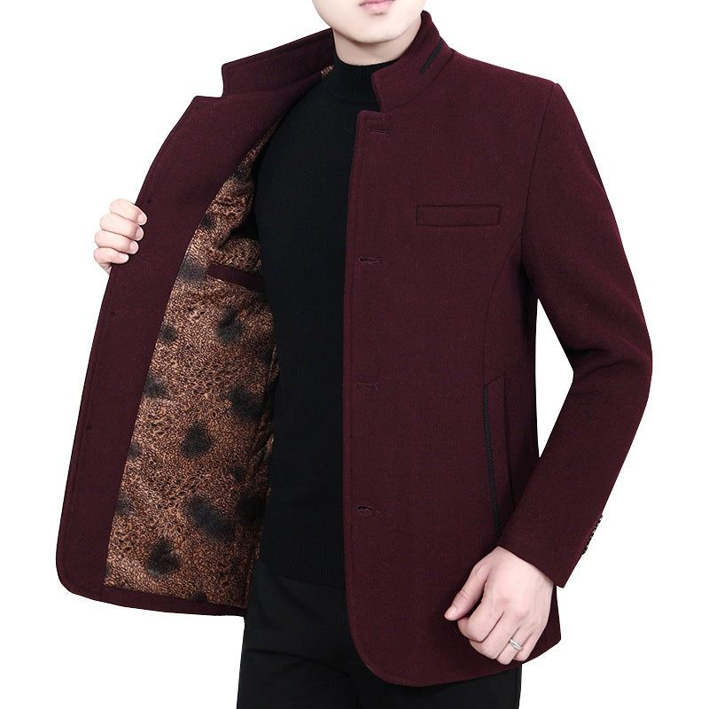 Men's elegant jacket made of padded fabric with lining Lisslune