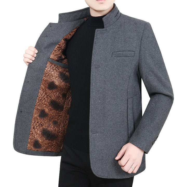 Men's elegant jacket made of padded fabric with lining Lisslune