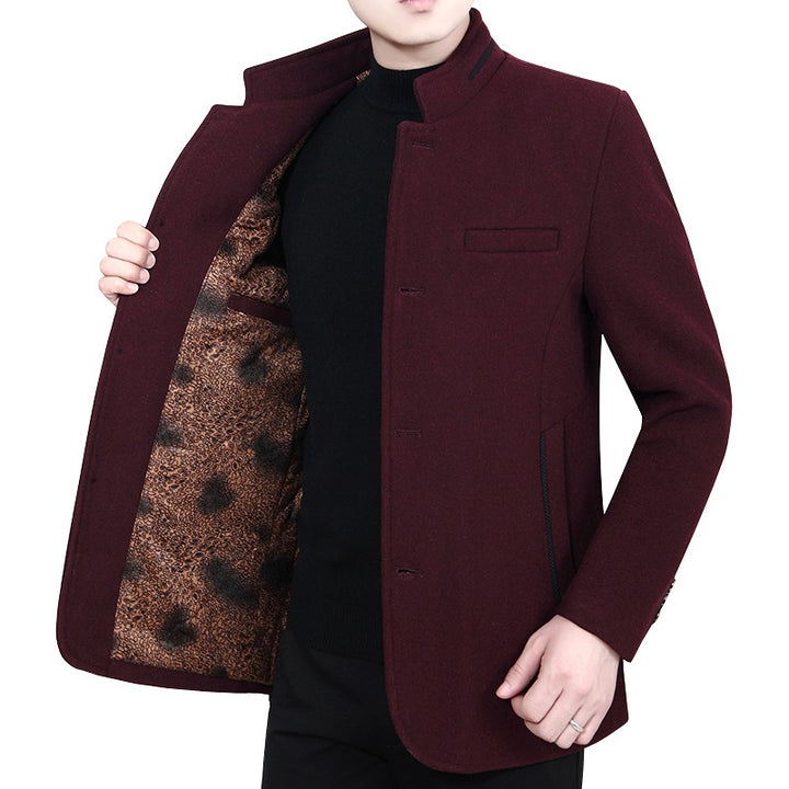 Men's elegant jacket made of padded fabric with lining Lisslune