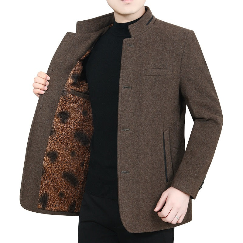 Men's elegant jacket made of padded fabric with lining Lisslune