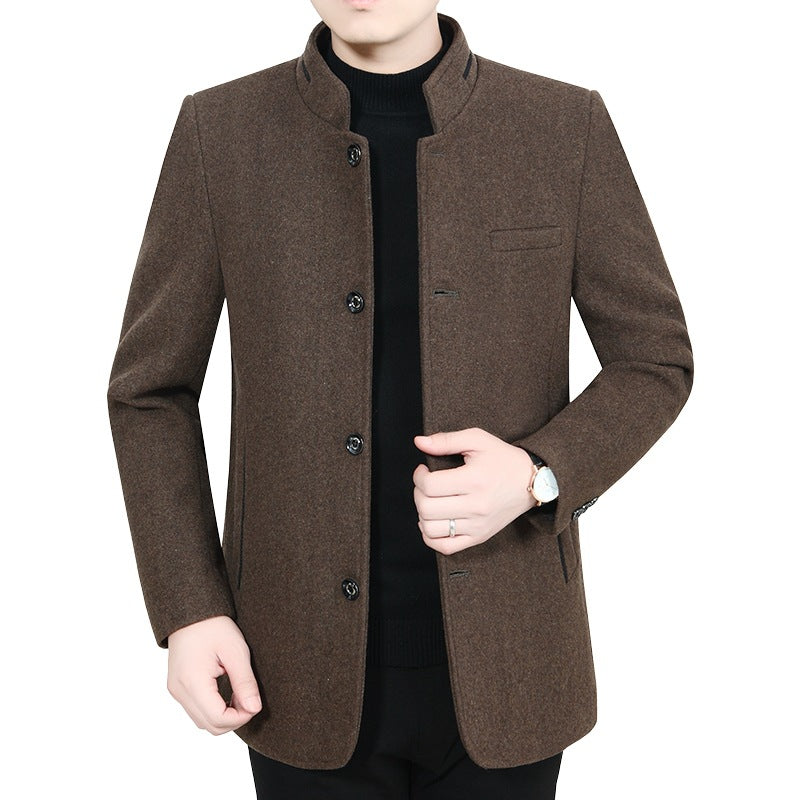 Men's elegant jacket made of padded fabric with lining Lisslune