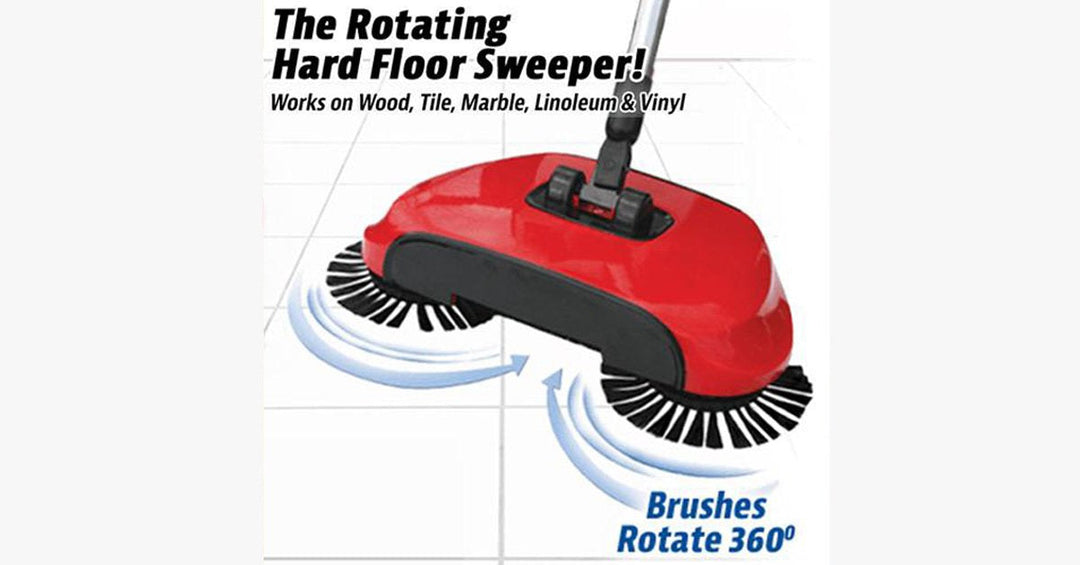 Lisslune | Floor sweeping machine with 360° rotating brushes - Modern sweeper