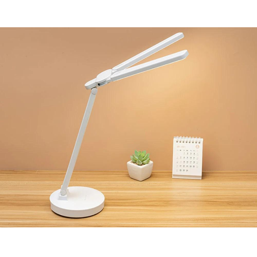 Lisslune | Adjustable Reading Lamp - Rechargeable Dimmable with Phone Table
