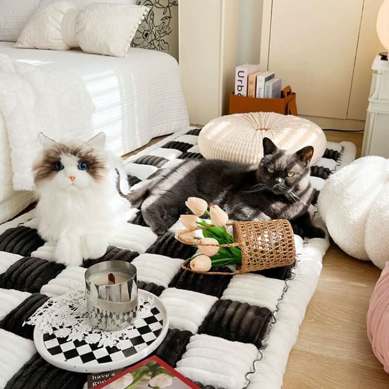 Lisslune | COZYCOVER – Cozy pet blanket made of chenille with furniture protection function