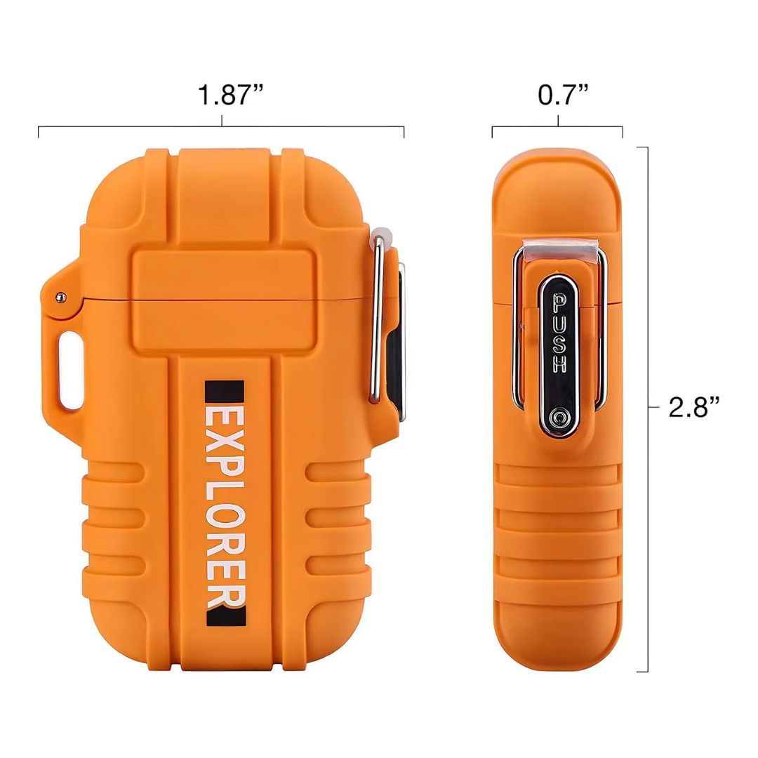 Lisslune | Waterproof & Windproof Storm Lighter – Ultimate Outdoor Survival Tool