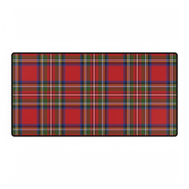 Lisslune | Impressive Scottish tartan pattern desk pad for stylish organization