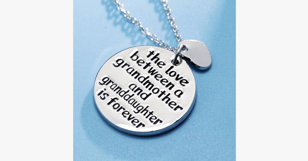 Lisslune | The love between a grandmother and granddaughter is forever necklace