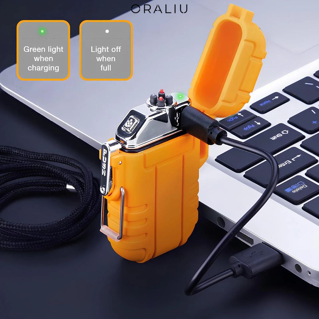 Lisslune | Waterproof & Windproof Storm Lighter – Ultimate Outdoor Survival Tool