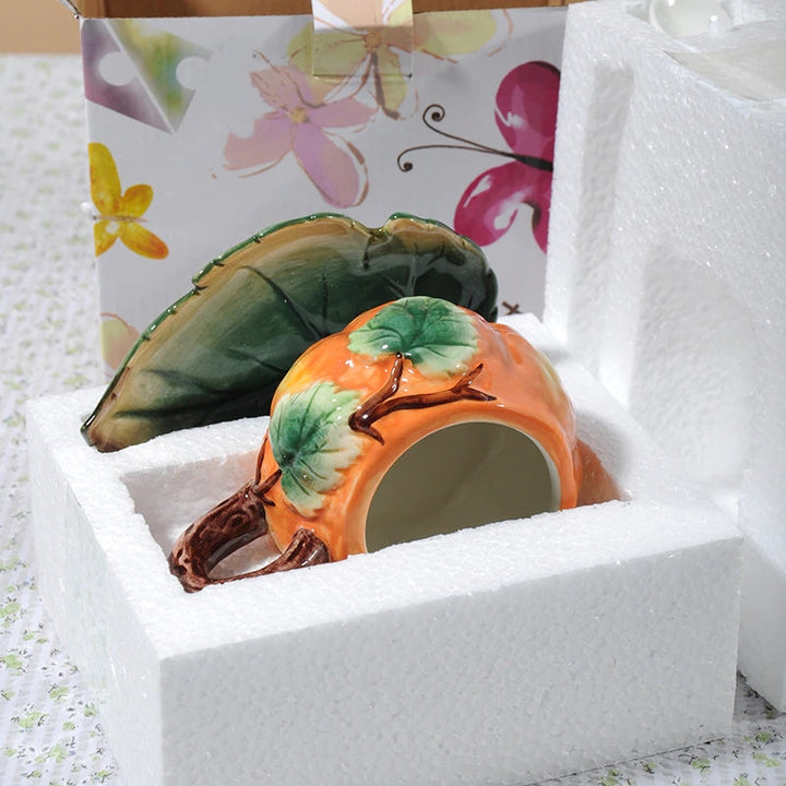 Lisslune | Creative Ceramic Pumpkin Mug Set
