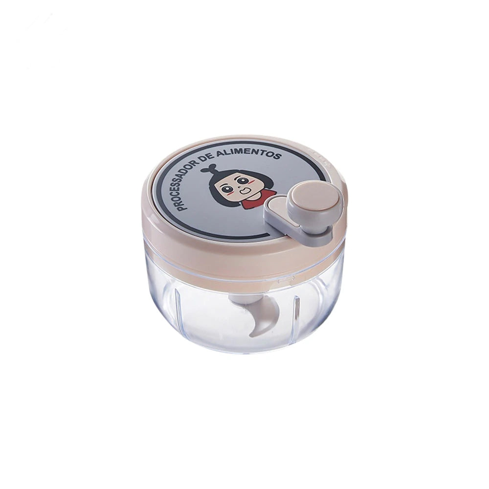 Lisslune | Portable Manual Fast Garlic Vegetable Chopper