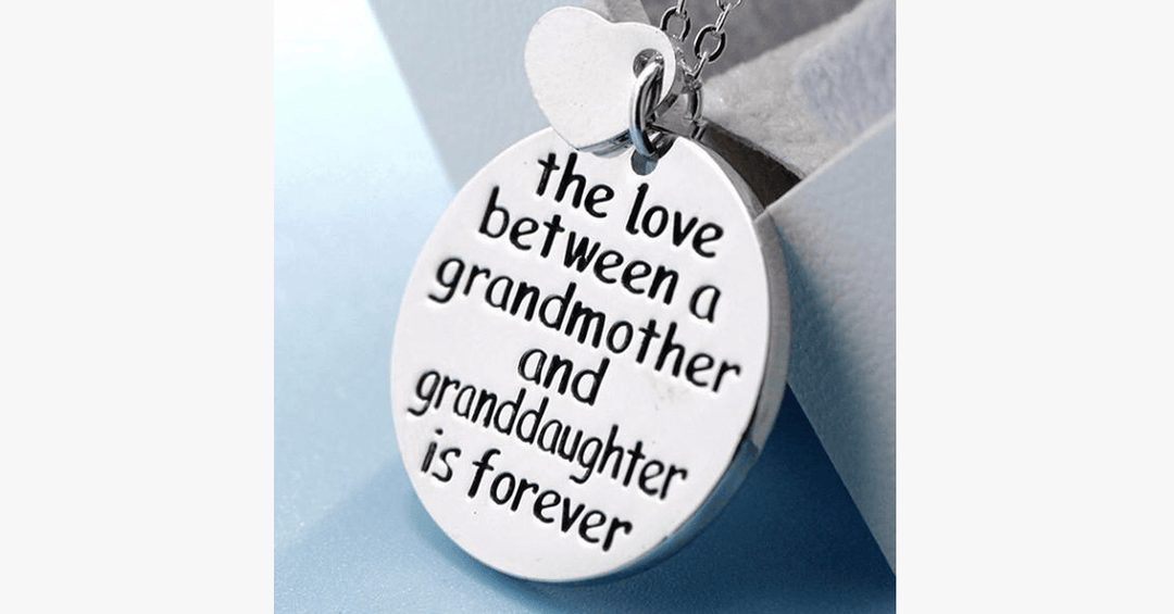 Lisslune | The love between a grandmother and granddaughter is forever necklace