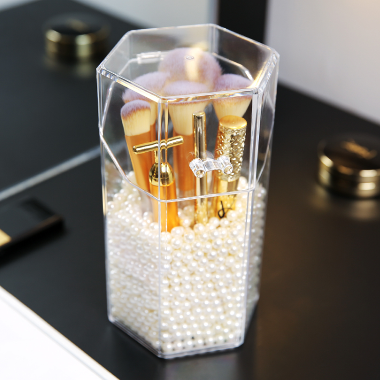Rynx Pearl Jewelry Brush Organizer