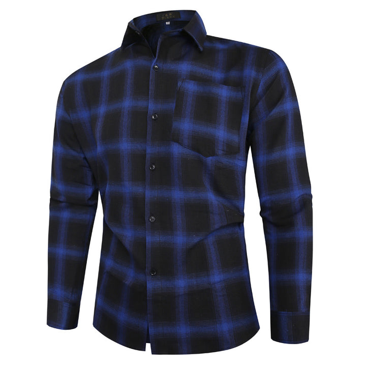 Men's Checked Shirt Lisslune