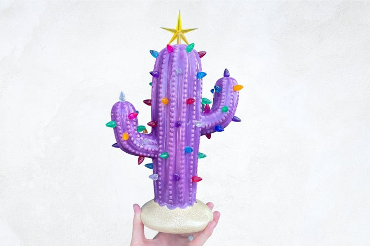 Lisslune | Vintage Christmas Luminous Cactus