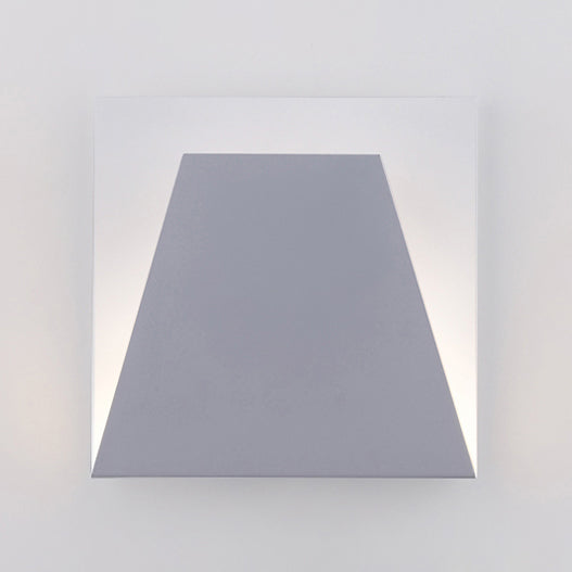 Lisslune | Geometric Metal Wall Light Simple Style LED White Wall Light in Warm/White Light for the Bedroom