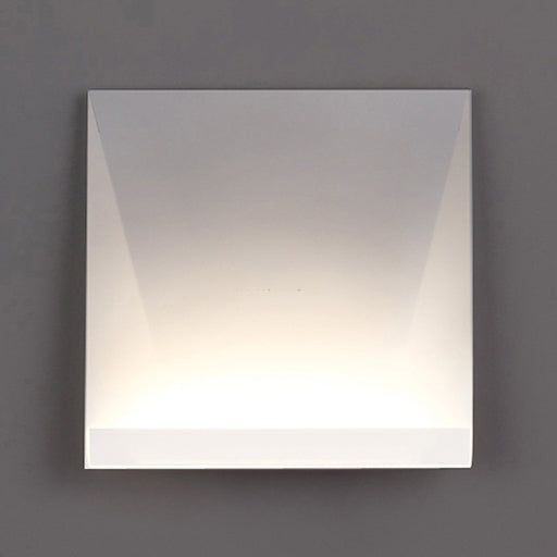 Lisslune | Geometric Metal Wall Light Simple Style LED White Wall Light in Warm/White Light for the Bedroom
