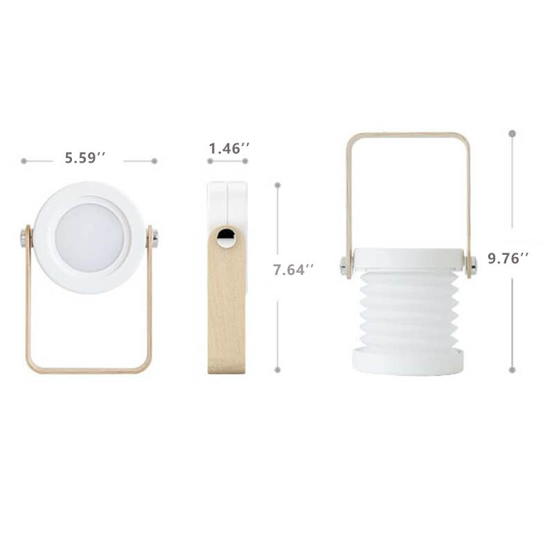 Lisslune | Lantern lamp night light creative foldable portable LED table lamp