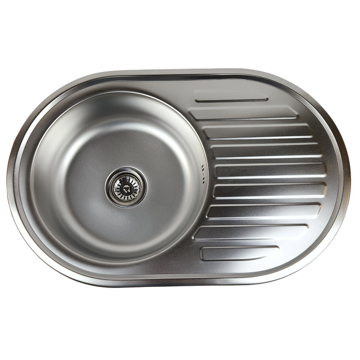 Lisslune | Stainless steel sink satin 77x50x16