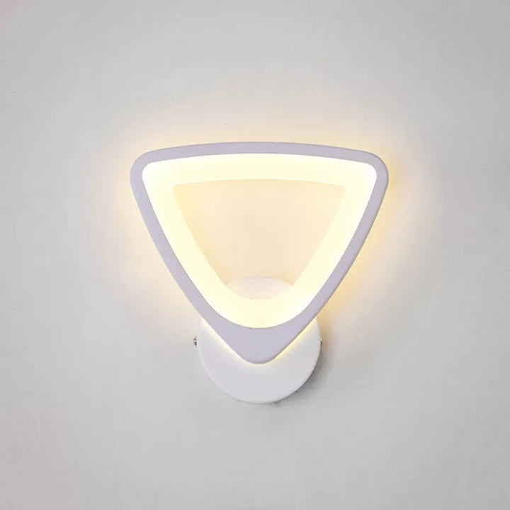 Skørter | Modern Slim LED Wall Lamp Acrylic Sconce Lamp in White for Living Room Stair