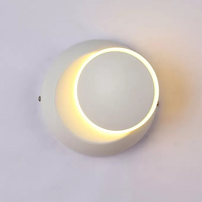 Skørter | Acrylic Bowls Shade Wall Lamp Simple Style LED Wall Lamp for Study Room
