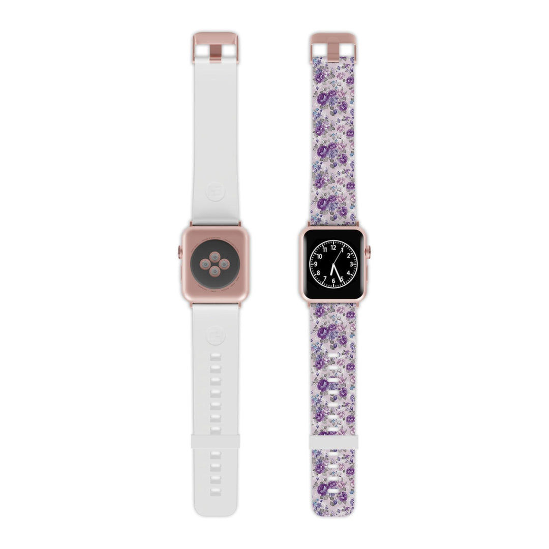 Lisslune | Personalized floral Apple Watch band: Style meets performance