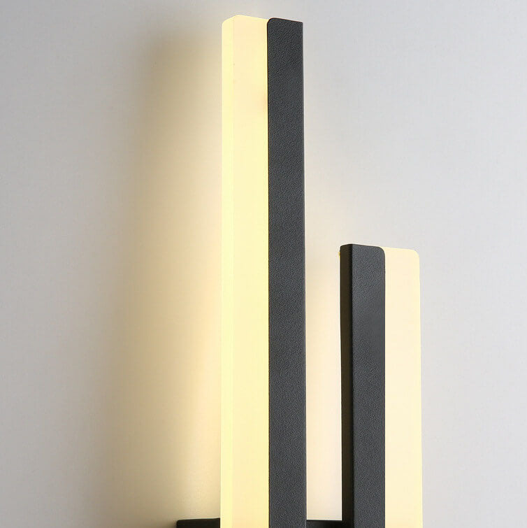Lisslune | LuxLine Modern LED Wall Lamp | Minimalist Design | Iron & Acrylic | Dimmable Light