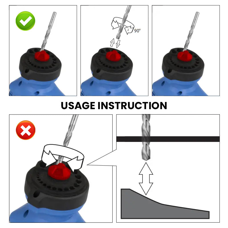 Lisslune | Power Drill Bit Sharpener for Twist Bits