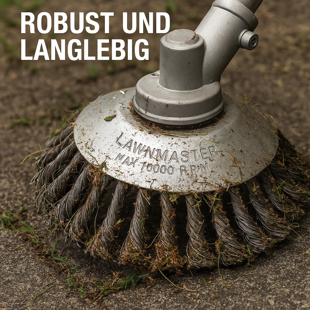 Lisslune | Grass Cutting Turbo Head – Universal 6-Blade Weed Brush for Trimmers