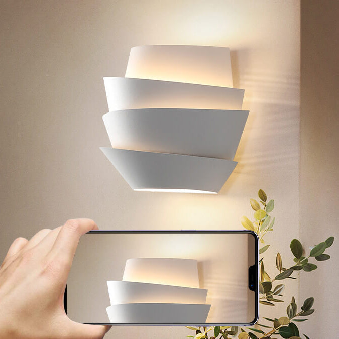 Lisslune | NordGlow Dual Light Wall Sconce – Scandinavian Style Iron Wall Lamp for Modern Interiors