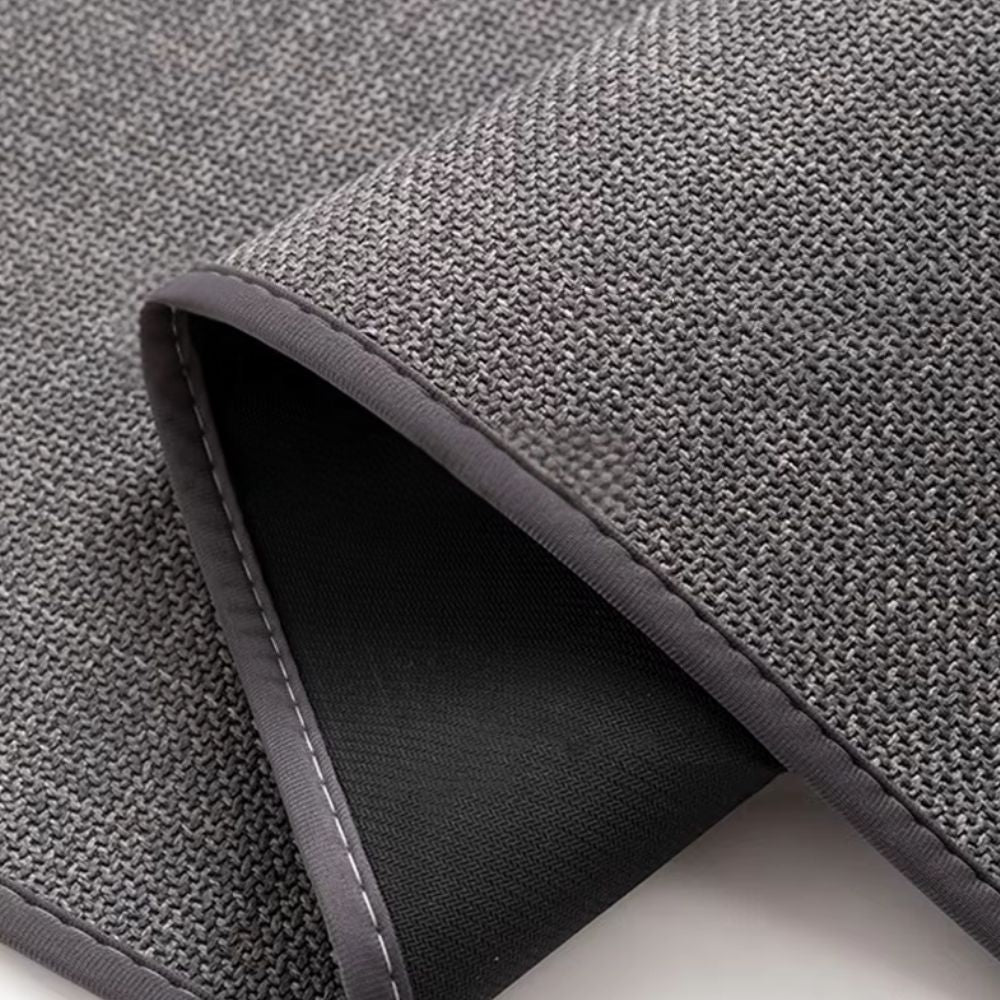 Lisslune | Braided Comfort Non-Slip Bath Mat
