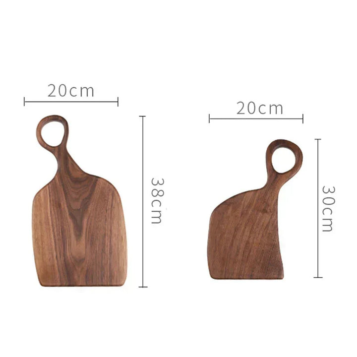 Lisslune | WaldenCraft Walnut Cutting Board – Luxurious Double-Sided Cutting & Serving Board