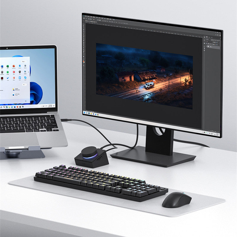 Lisslune | Type-C Knob Multi-Functional Docking Station