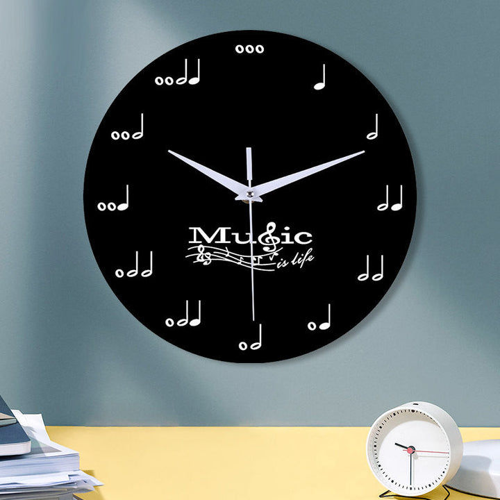 Lisslune | SymphonyStyle - Music Notes Wall Clock