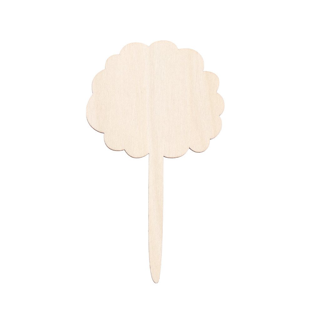 Lisslune | Plant labels made of wood for garden and balcony – Rewritable labels for herbs and plants