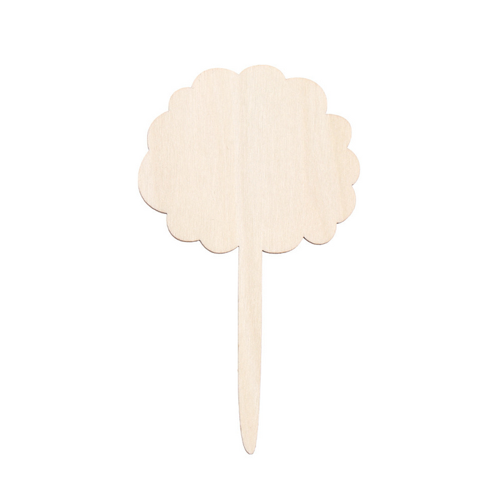 Lisslune | Plant labels made of wood for garden and balcony – Rewritable labels for herbs and plants