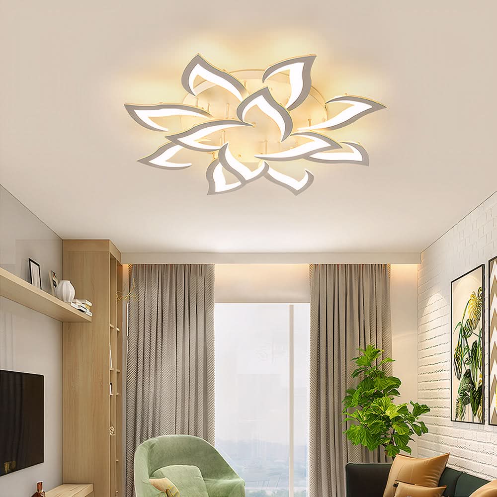 Lisslune | Modern Flower-Shaped LED Ceiling Light for Home Décor