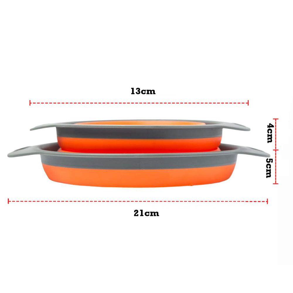 Lisslune | Silicone Foldable Drain Basket/Laundry Basket